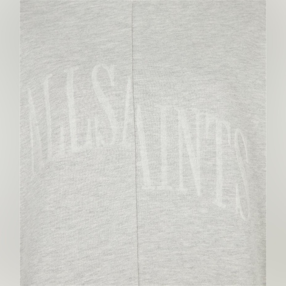 All Saints Navarra Splitsaints Grey Marl sweatshirt, new with tags, size Small - Picture 5 of 14